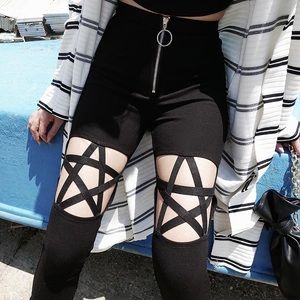 Pentagram leggings
